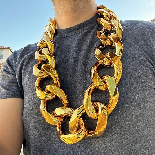 Enorme collana jumbo hip hop - enorme,
