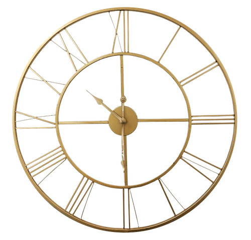 Orologio parete oro - oro,, 60