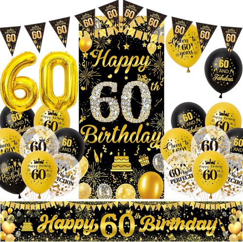 Decorazione compleanno uomo - 60,