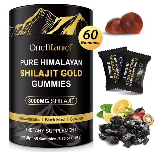 Shilajit oro 60 gomme - shilajit,