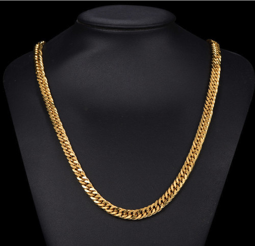 Collana oro lunga larga - 60,