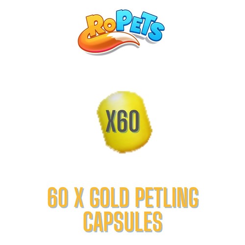 Ropets capsule gold - ropets,
