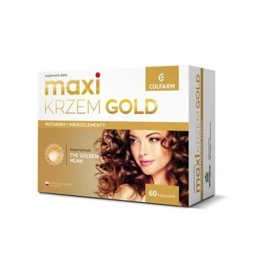 Maxi silicon gold capsule - silicon,