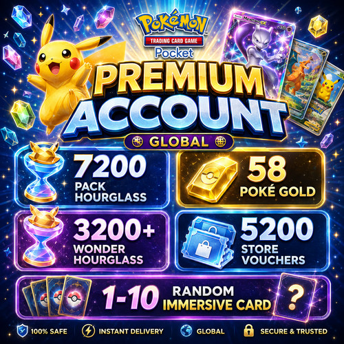 Pokemon tcg pocket acount - pocket, con