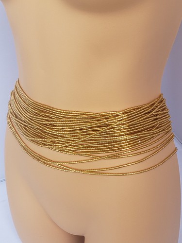 Cravatta oro lucido - oro,